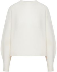 Max Mara - Crewneck Long-Sleeved Jumper - Lyst