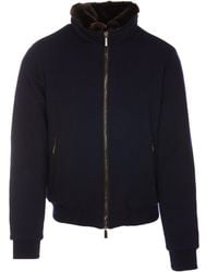 Moorer - Bellati-Mrw Zipped Padded Jacket - Lyst