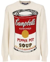 Junya Watanabe - Round-Neck Knitwear - Lyst