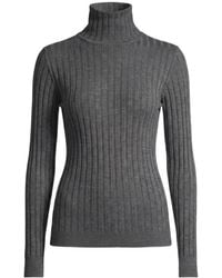 Peserico - Turtleneck Knit Top - Lyst