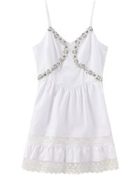 Marissa Chiara - Diamond Strap Dress - Lyst