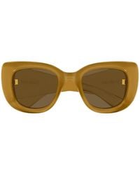 Saint Laurent - Eyewear Sl 903 Butterfly Frame Sunglasses - Lyst