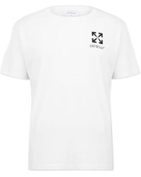 Off-White c/o Virgil Abloh - Small Arrow Regular Fit T-Shirt - Lyst
