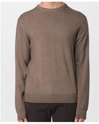 Woolrich - Crewneck Knitted Jumper - Lyst