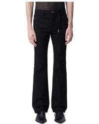 Ann Demeulemeester - Jonas 5 Pocket Bootcut Jeans - Lyst