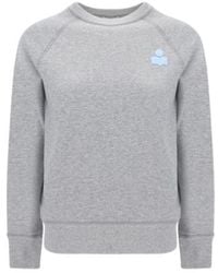 Isabel Marant - Isabel Marant Étoile Long-Sleeved Crewneck Sweatshirt - Lyst