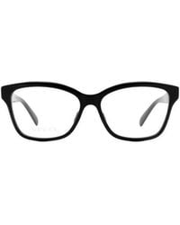 Gucci - Eyewear Square Frame Glasses - Lyst