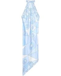 PUCCI - Occhi-Print Silk Dress - Lyst