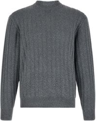 BOSS - Cotton Sweater - Lyst
