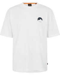 BOSS - Crewneck Shortsleeve Tee - Lyst