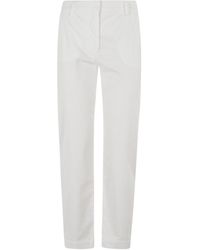 Eleventy - Belt Loop Casual Pants - Lyst