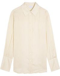 Anine Bing - Striped Long-Sleeve Oversized-Fit Shirt - Lyst