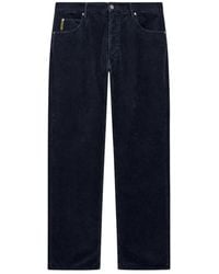 Emporio Armani - Regular Fit Five-Pocket Trousers - Lyst