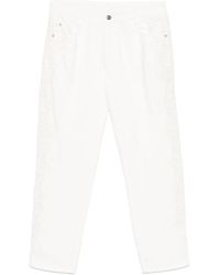 Ermanno Scervino - Lace-Detail Jeans - Lyst