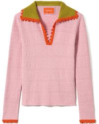 La DoubleJ - Picket Polo Jumper - Lyst
