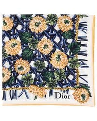 Dior - Patterned Scarf - Lyst