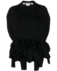 Comme des Garçons - Layered-Detail Crew-Neck Jumper - Lyst