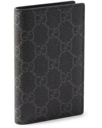 Gucci - Gg Emblem Bi-Fold Card Case - Lyst