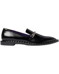 Stella McCartney - Falabella Chain-Linked Slip-On Loafers - Lyst