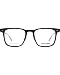 Montblanc - Eyewear Square Frame Glasses - Lyst