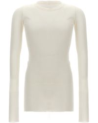 Rick Owens - Tower Ribbed Long-Sleeve T-Shirt - Lyst