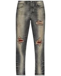 Amiri - Distressed Skinny Jeans - Lyst