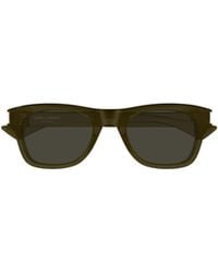 Saint Laurent - Eyewear Sl877 Rectangular Sunglasses - Lyst