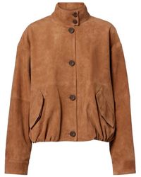 Jonathan Simkhai - Marley Suede Jacket - Lyst