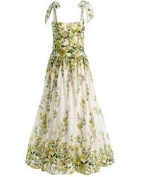 Alice + Olivia - Alice Olivia Haven Floral-Printed Maxi Dress - Lyst