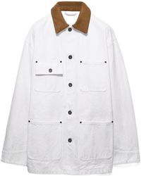 Prada - Long-Sleeved Casual Jacket - Lyst