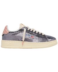 Autry - Sequin Low-Top Sneakers - Lyst