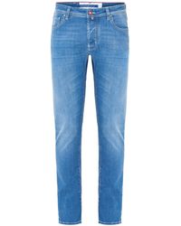 Jacob Cohen - Belt Loop Denim Trousers - Lyst