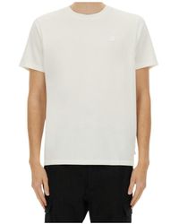 Moose Knuckles - Logo Patch Crewneck T-Shirt - Lyst