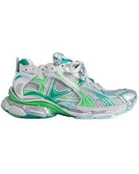 Balenciaga - Mesh Panelled Sneakers - Lyst