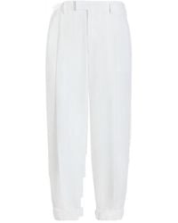Dolce & Gabbana - Pressed Crease Pants - Lyst