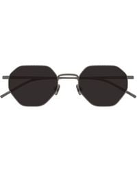Bottega Veneta - Eyewear Geometric Frame Sunglasses - Lyst