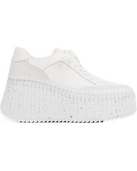 Chloé - Chloé Nama Platform Sneakers - Lyst