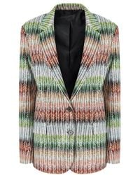 Missoni - Zigzag-Woven Blazer - Lyst
