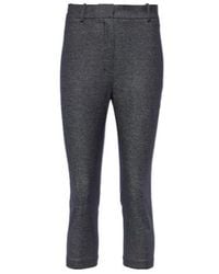 Magda Butrym - High-Rise Wool And Cotton Cropped Pants - Lyst