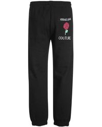 Versace Jeans Couture - Logo-Print Track Pants - Lyst