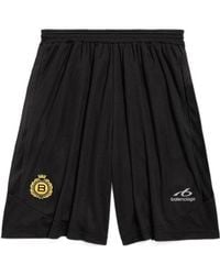 Balenciaga - Soccer Baggy Shorts - Lyst