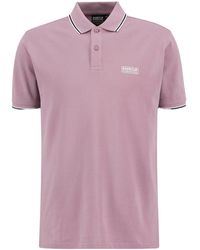 Barbour - Tipped Short Sleeve Polo Shirt - Lyst