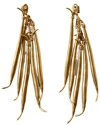 Jacquemus - The Haricots Detailed Drop Earrings - Lyst
