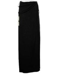 Magda Butrym - Embellished Maxi Skirt - Lyst