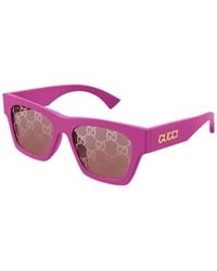 Gucci - Eyewear Square Frame Sunglasses - Lyst