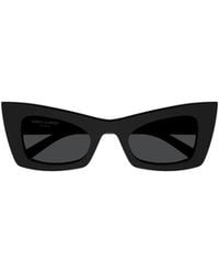 Saint Laurent - Eyewear Sl 702 Rectangular Sunglasses - Lyst