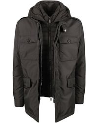 Moorer - Isac-Wk Hooded Jacket - Lyst