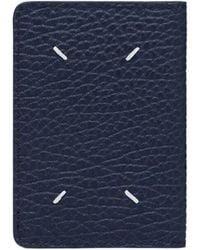 Maison Margiela - Four Stitches Grained Card Holder - Lyst