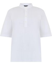 Herno - Jersey Crepe T-Shirt - Lyst