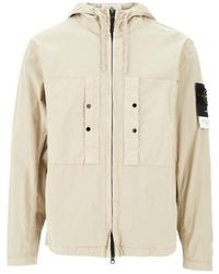 Stone Island - Drawstring Jacket - Lyst
